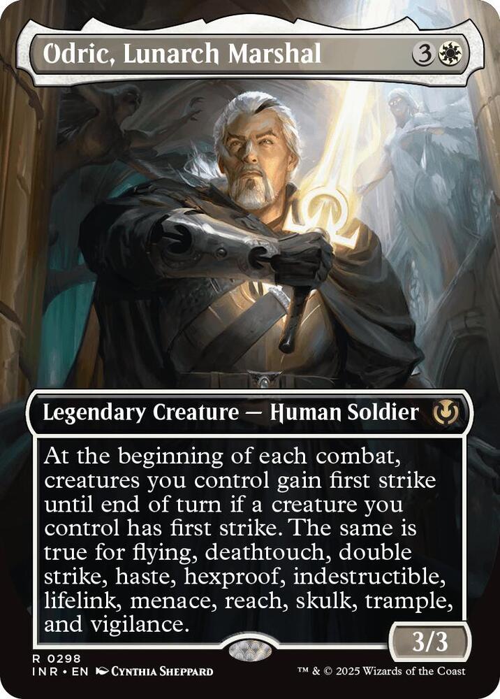 Odric, Lunarch Marshal 298 (Innistrad Remastered) - Borderless Foil
