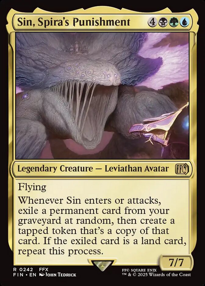Sin, Spira's Punishment 242 (FINAL FANTASY) - Foil