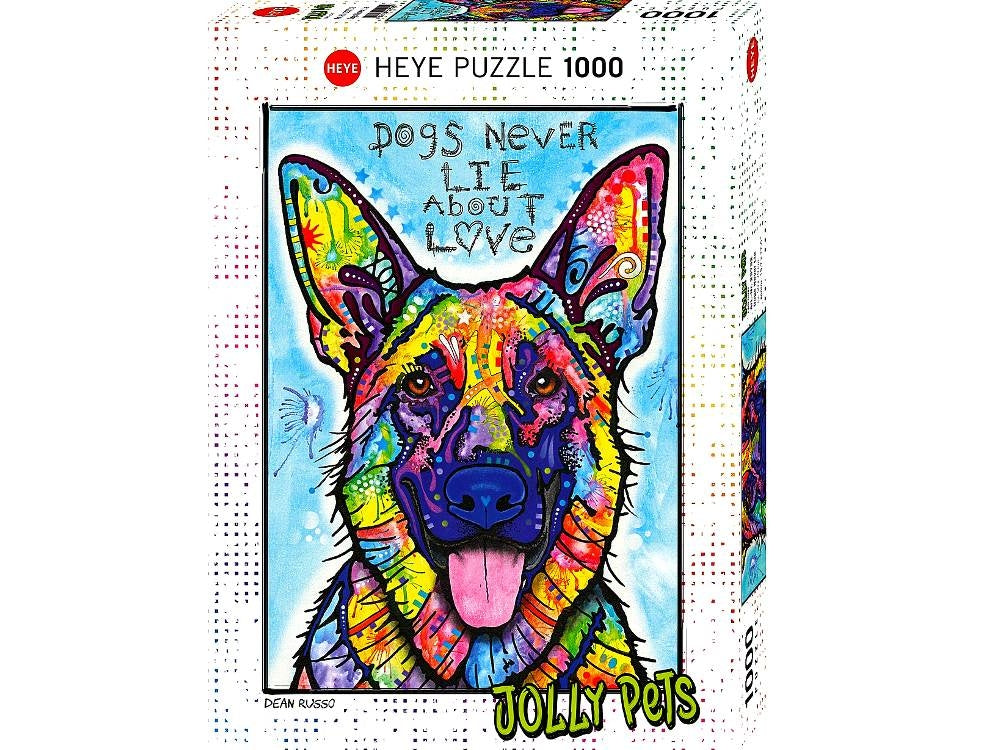 Heye - Jolly Pets Dogs Never 1000 puzzle - Good Games