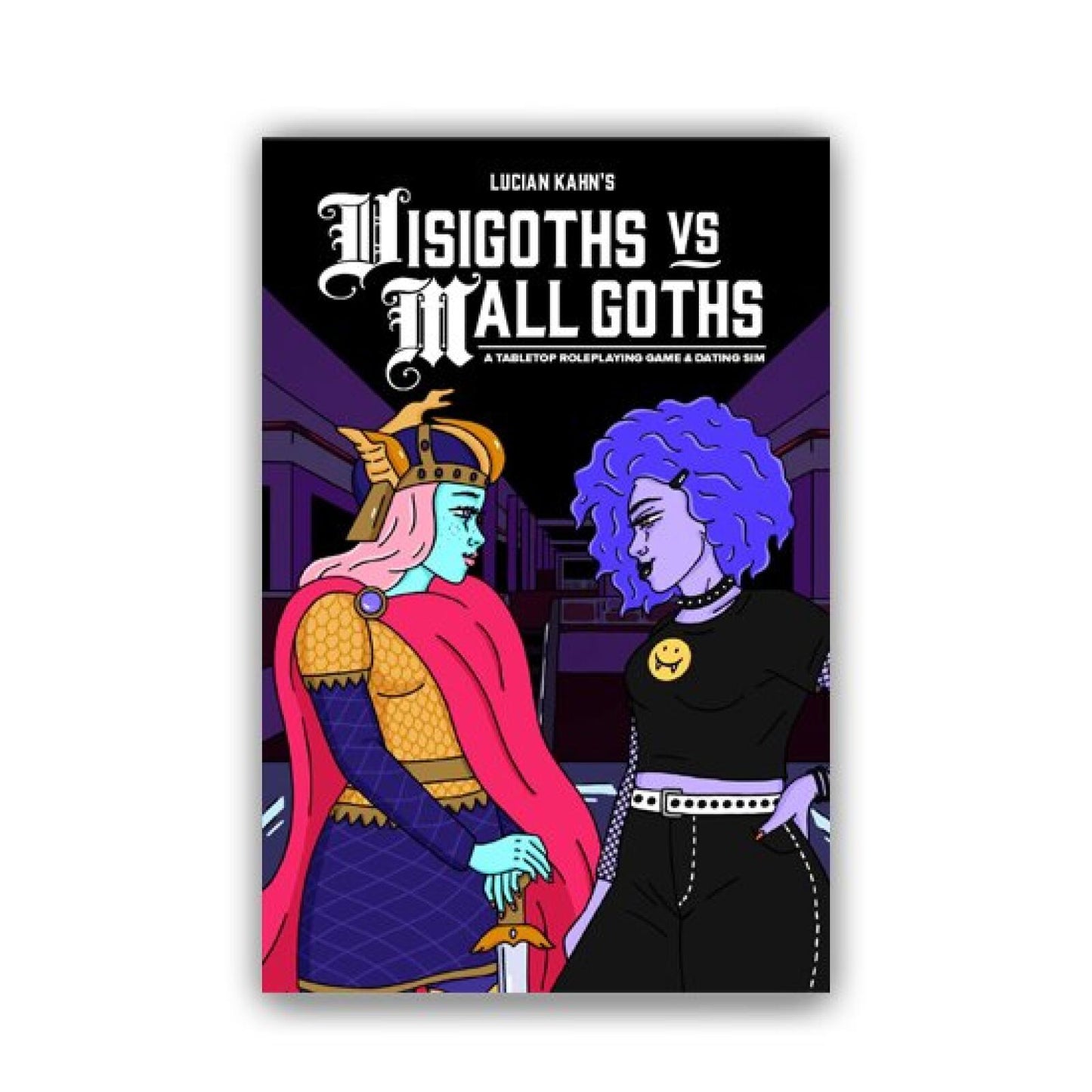 Hit Point Press Visigoths vs Mall Goths by Lucian Kahn Softcover Book