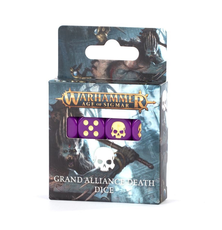 Warhammer Age of Sigmar - Grand Alliance Dice - Death - Good Games