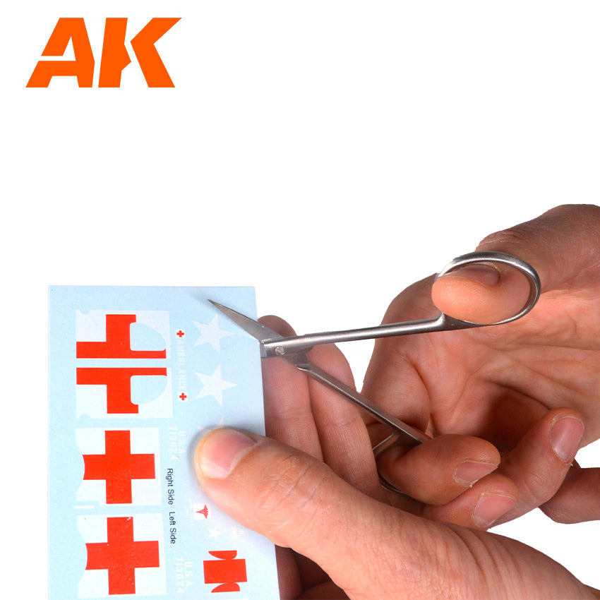 Ak Interactive (Special Decals and Paper) Straight Tip Scissors - Good Games