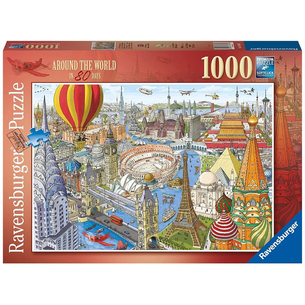 Ravensburger - Around the World in 80 Days - 1000 Piece Jigsaw - Good Games