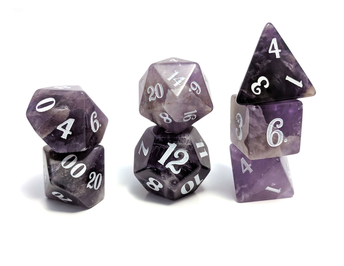 Level Up Dice - Amethyst Eldritch 7 Die Set - Good Games
