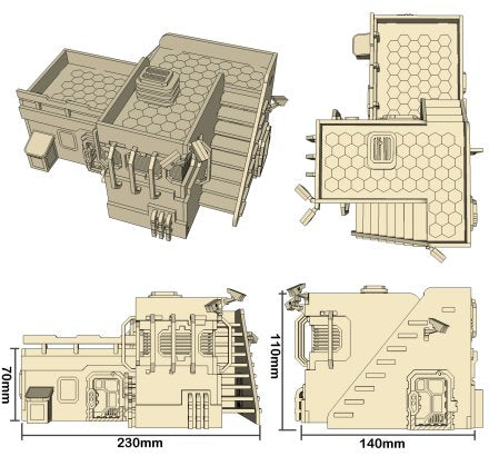 Miniature Scenery Central Processing - Good Games
