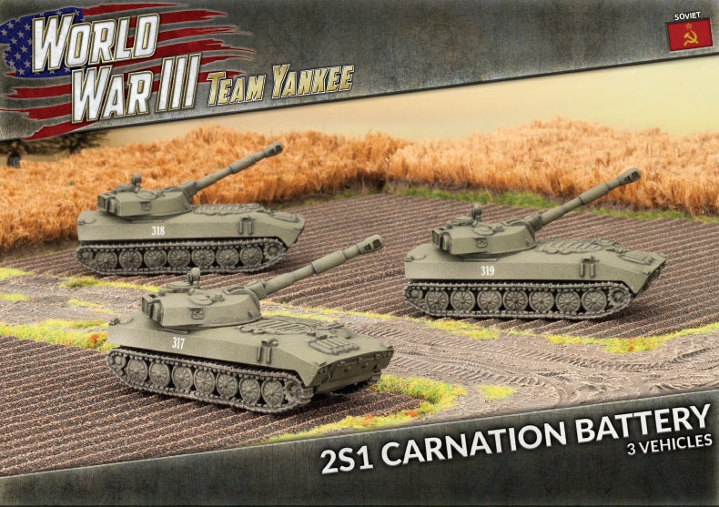 2s1 Carnation 122mm Sp Howitzer (x3) - Good Games
