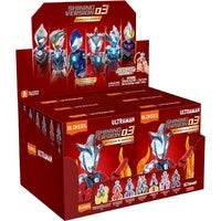 Blokees Figures - Ultraman (Luminous Eyes & Chest) 71215 - Shining Version 03 - Witness Of My Awakening - 6 In 1 Blind Box Display