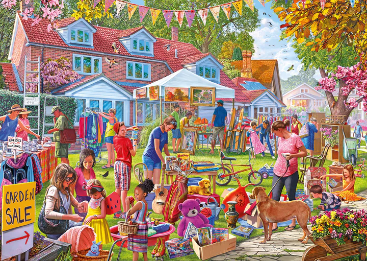 Gibsons - Bargain Hunting 1000 Piece Jigsaw - Good Games