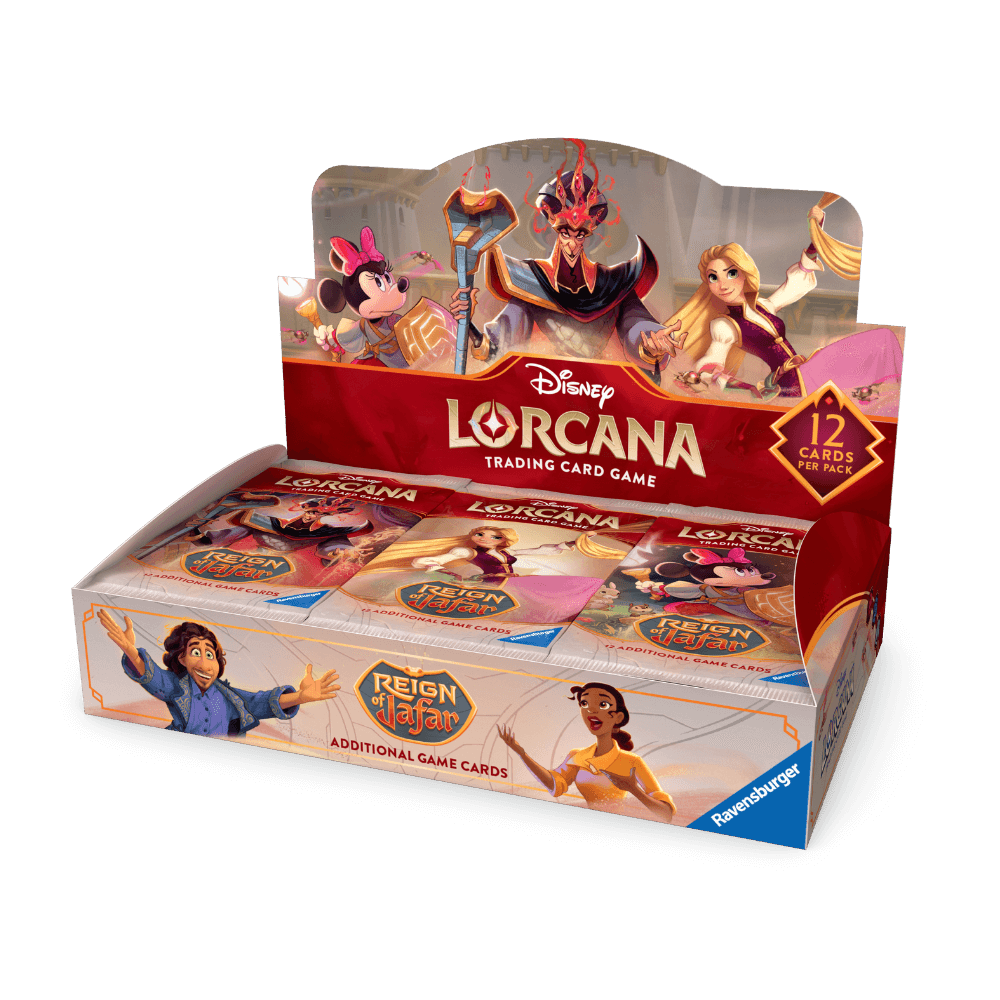 best lorcana booster box Disney TCG with 6 legendaries Whispers in the Wall Booster Box contains 24 booster packs with each booster pack containing 12 cards. Disney Lorcana TCG: Whispers in