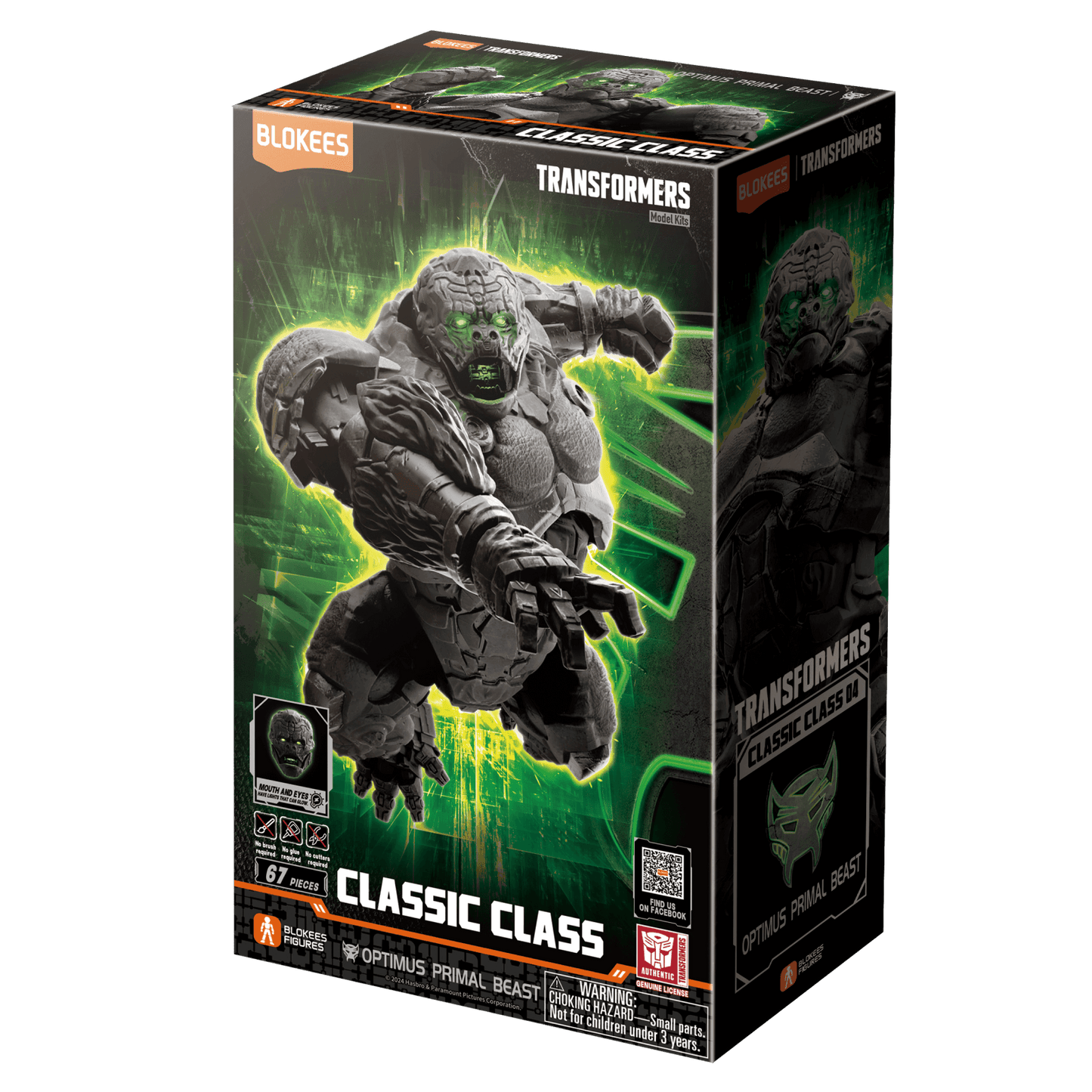 Blokees - Transformers - Model Kit - Optimus Primal Beast (Classic Class 04) - Good Games