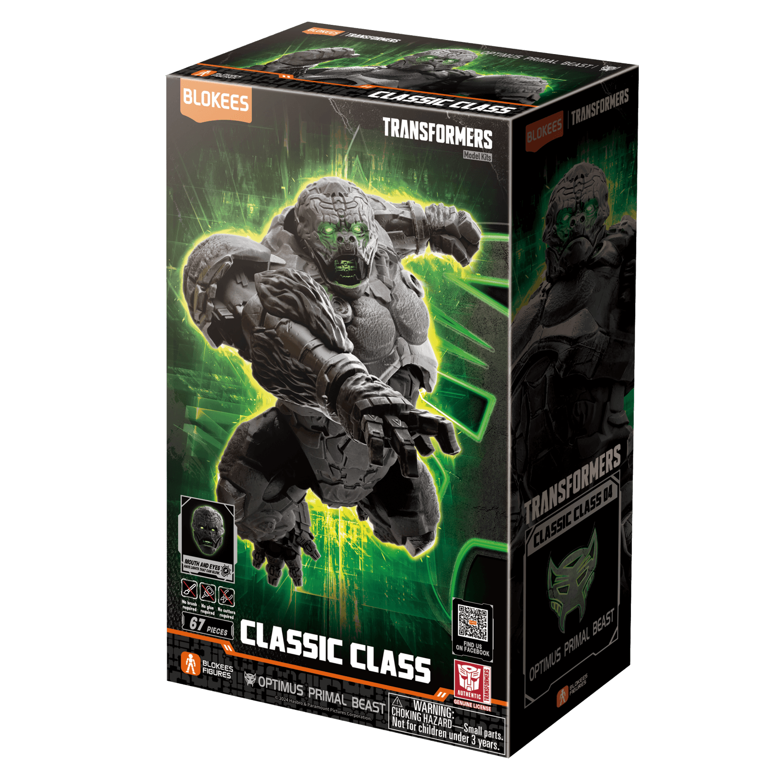 Blokees - Transformers - Model Kit - Optimus Primal Beast (Classic Class 04) - Good Games