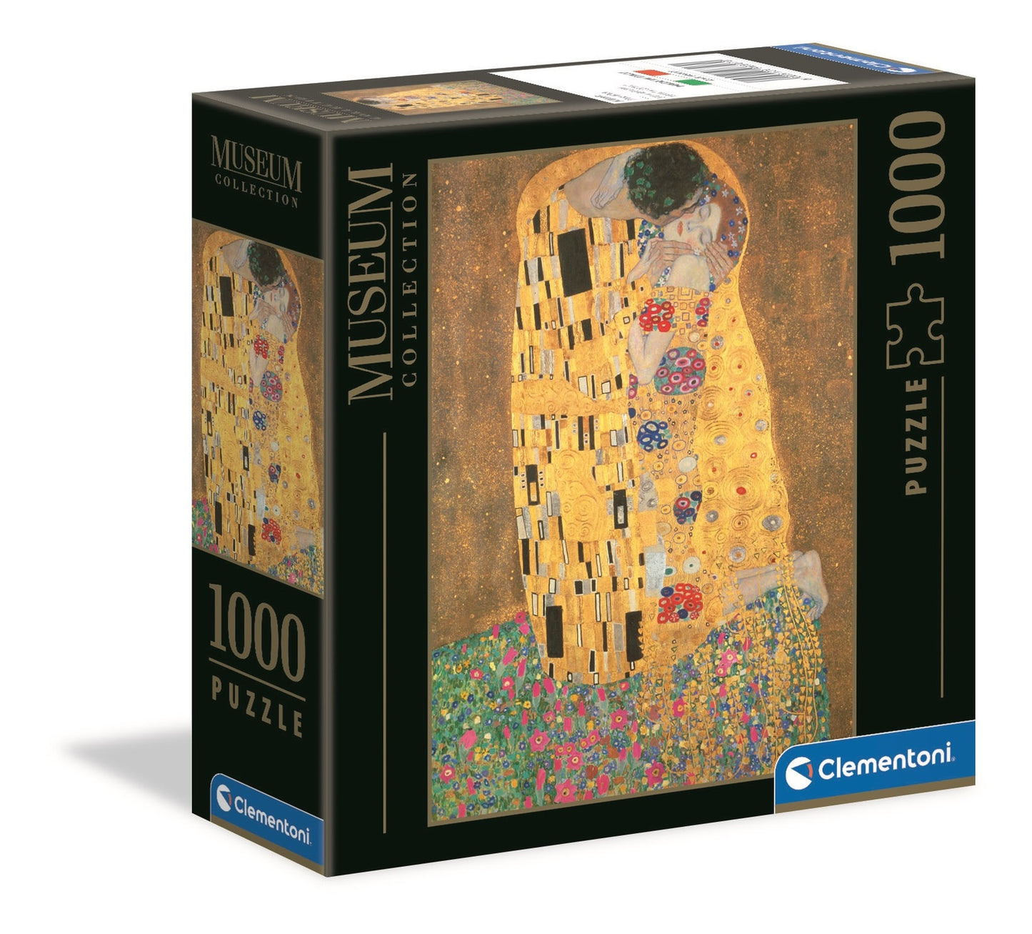 The Kiss (Klimt) 1000 Piece Jigsaw (Small Museum) - Good Games