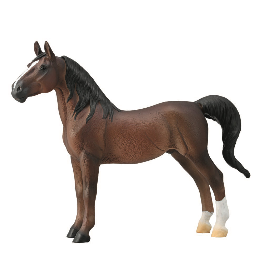 Collecta American Saddlebred Stallion Liver Chestnut - XL - Good Games