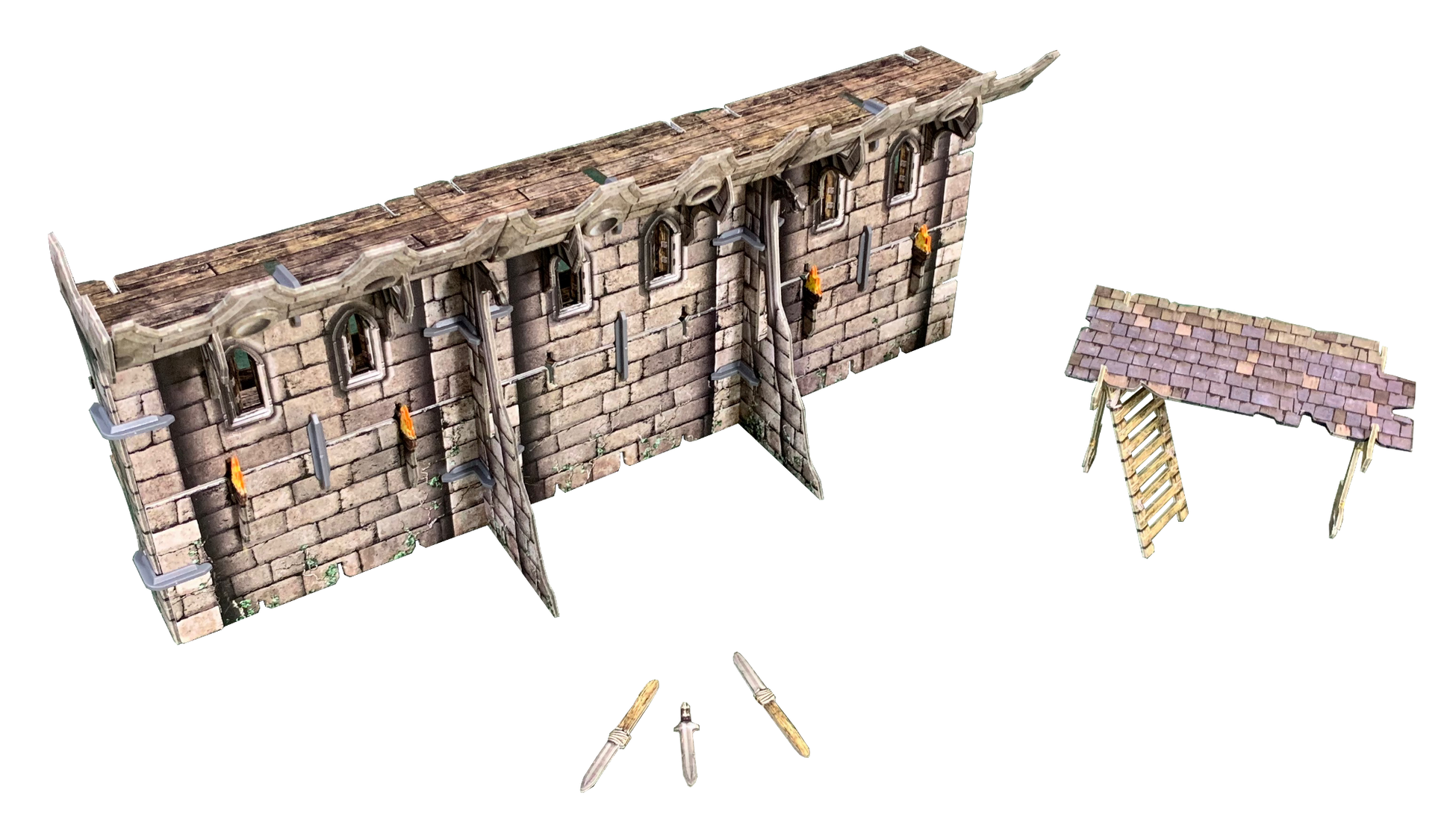 Battle Systems - Fantasy Terrain City Wall - Good Games
