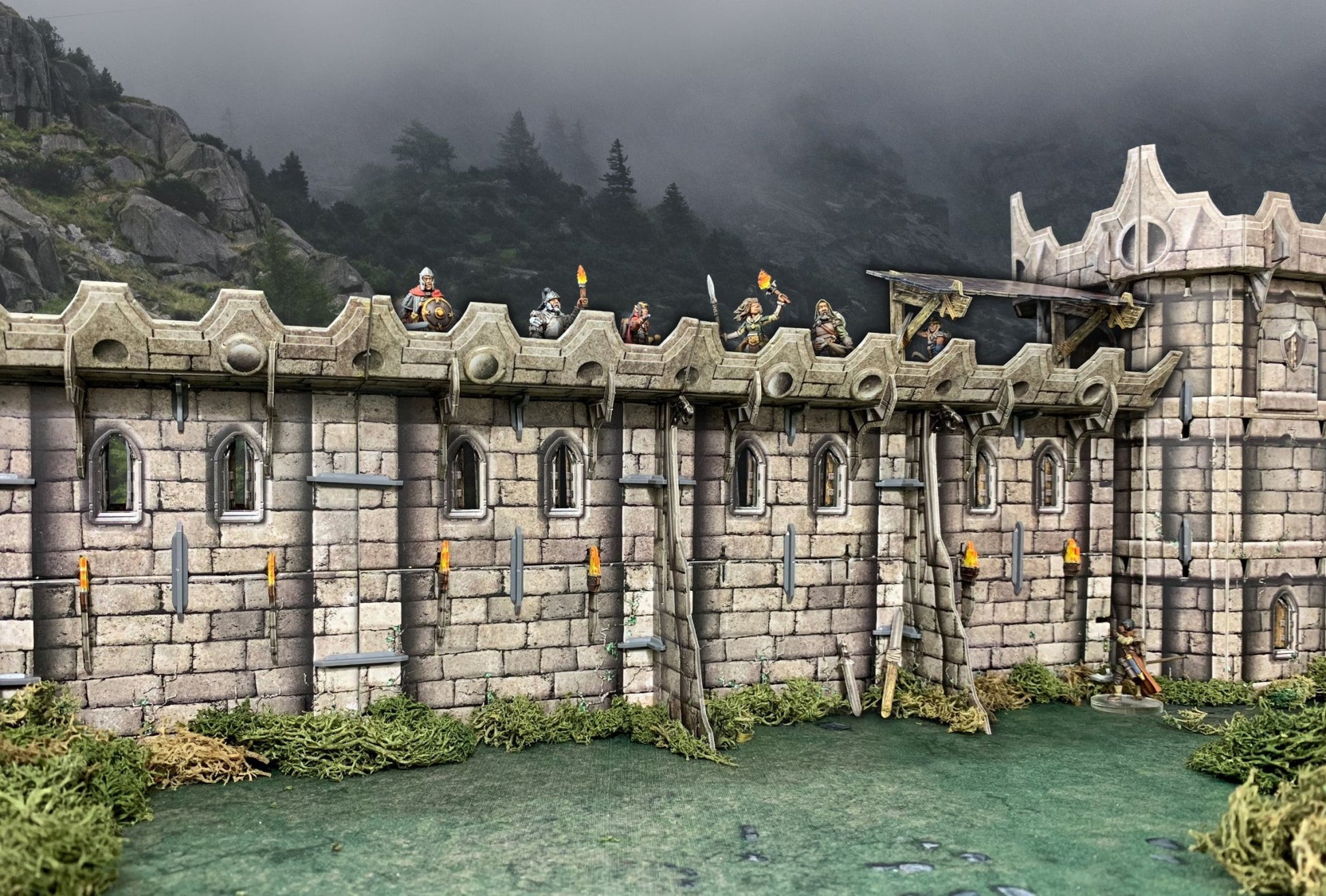 Battle Systems - Fantasy Terrain City Wall - Good Games