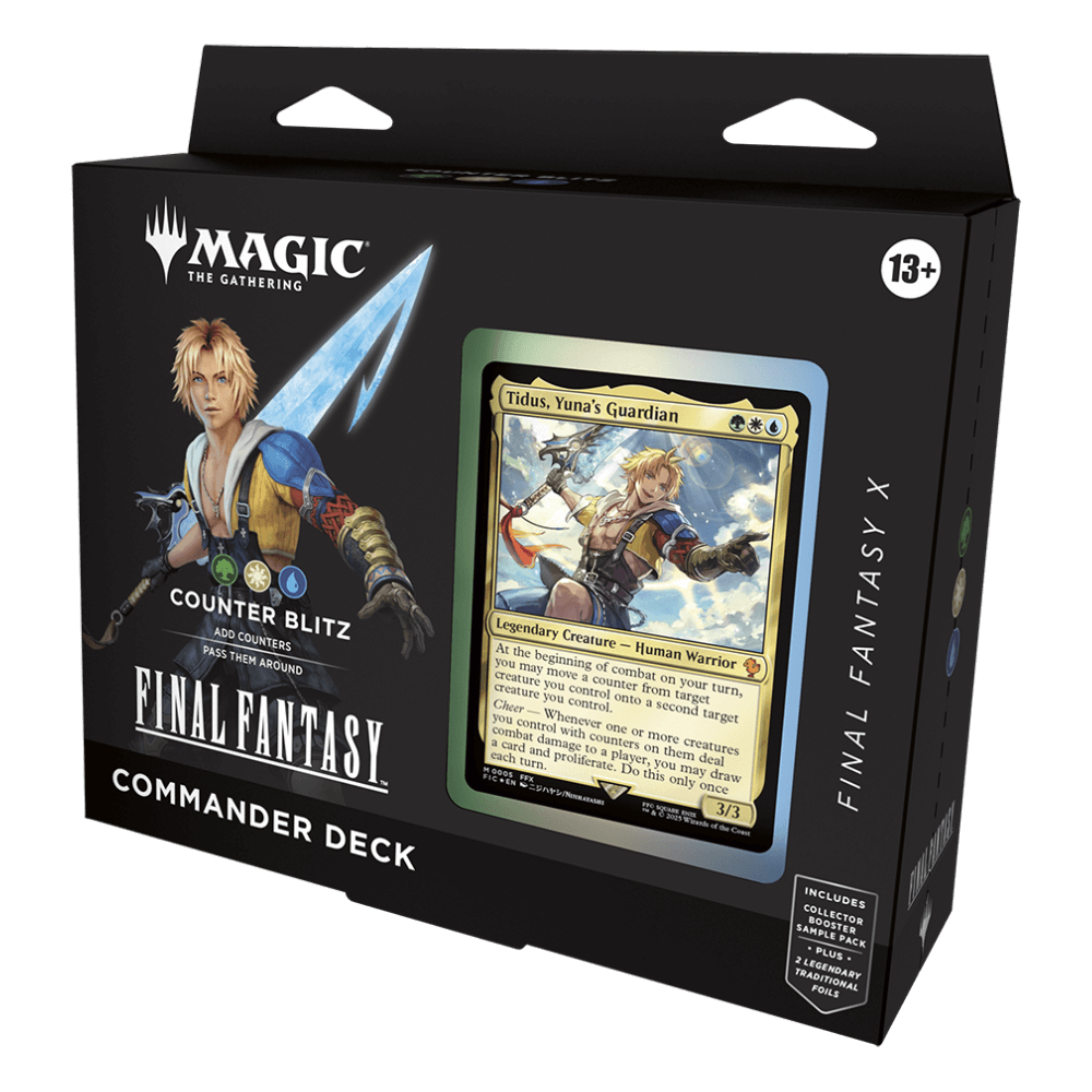 Magic: The Gathering Final Fantasy Commander Deck Good Games Magic: The Gathering Final Fantasy Commander Deck Good Games