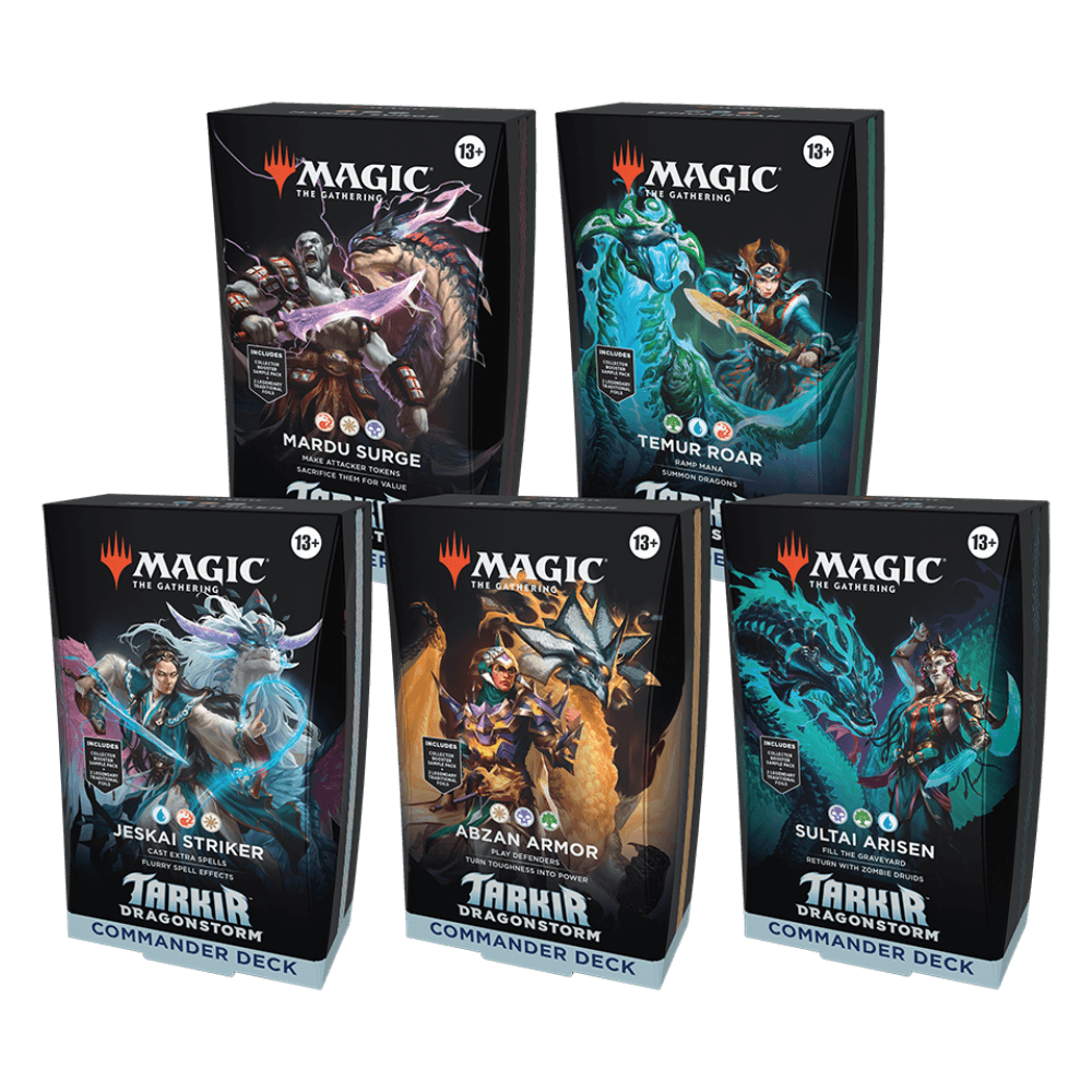 Magic: The Gathering Tarkir: Dragonstorm Commander Deck Display - Good Games