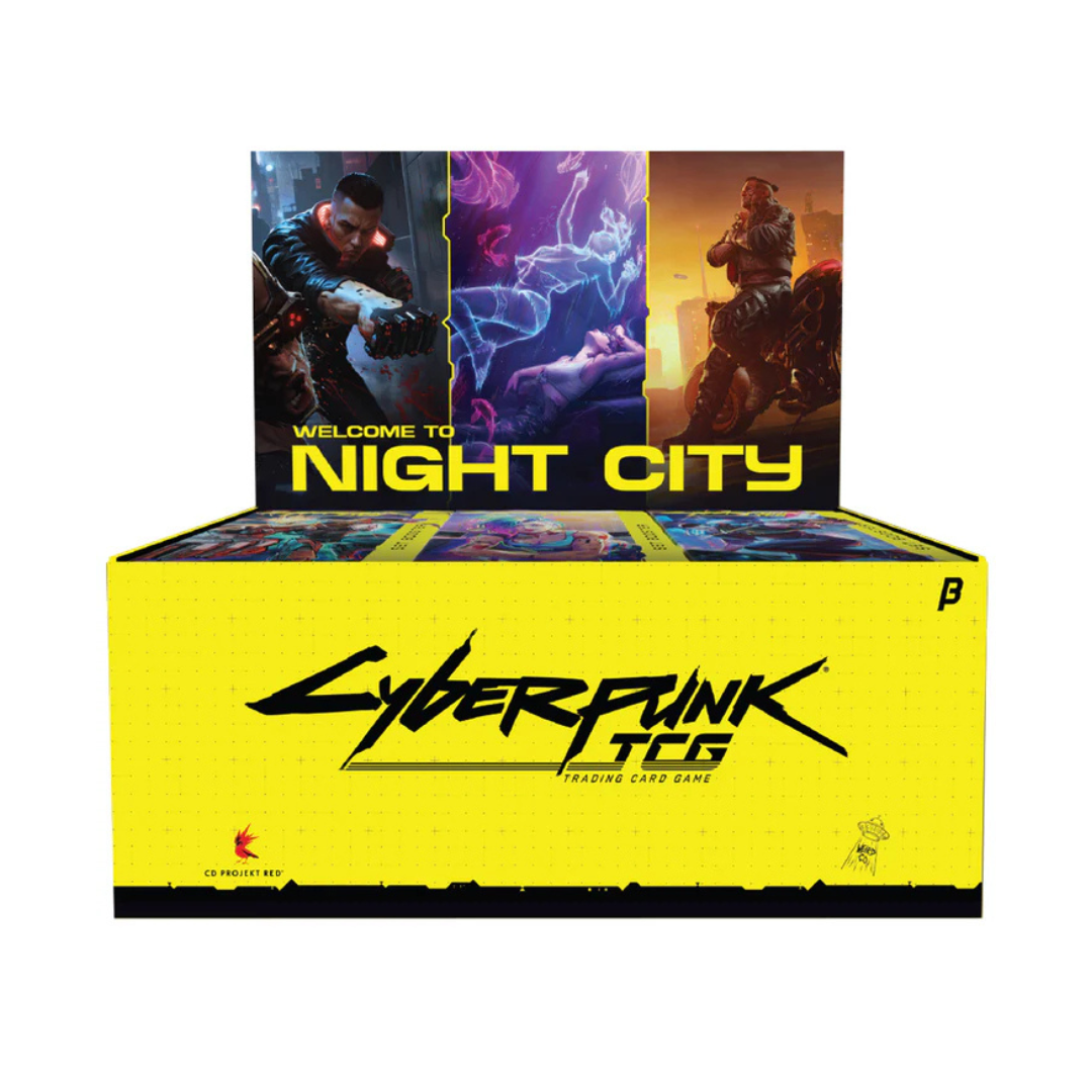 Cyberpunk TCG: Welcome to Night City Beta Booster Box (Preorder) Good Games Cyberpunk TCG: Welcome to Night City Beta Booster Box (Preorder) Good Games