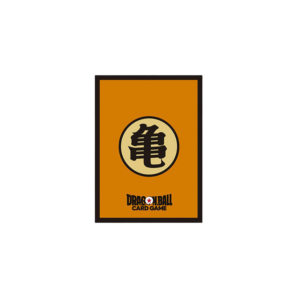 Orange Dragon Ball Card Game card back with black border, circular Kame symbol, and Dragon Ball logo