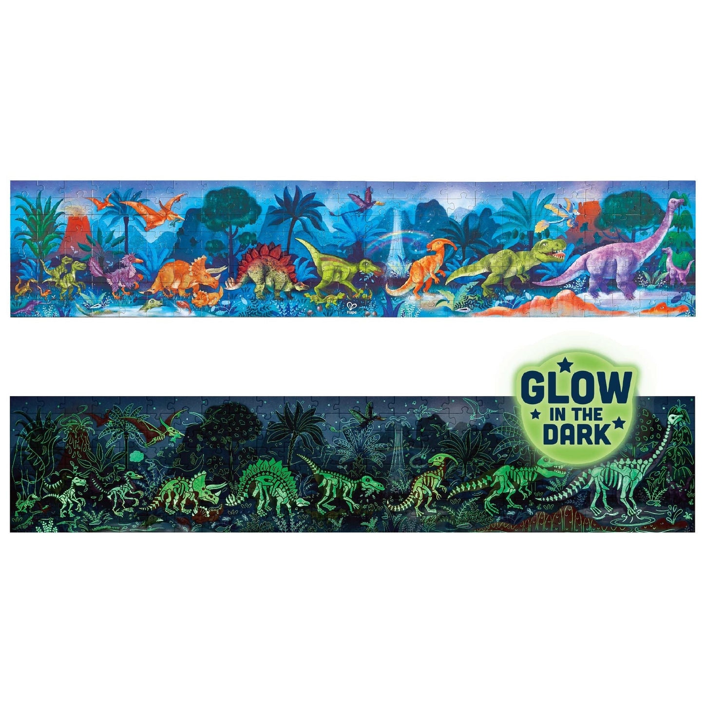 Hape Dinosaurs 200 Piece Jigsaw (1.5m Long) - Good Games