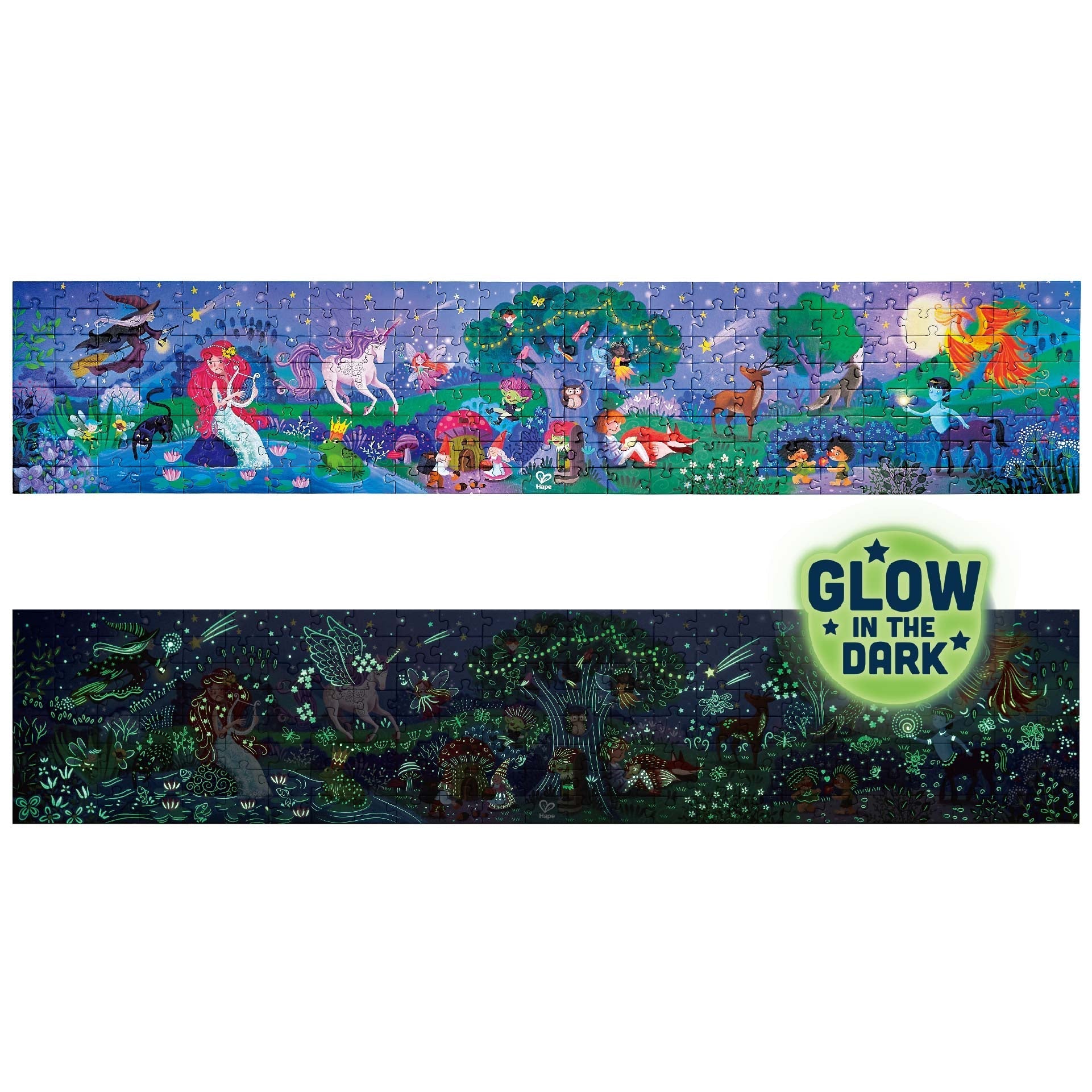 Hape Magic Forest 200 Piece Jigsaw (1.5m Long) - Good Games