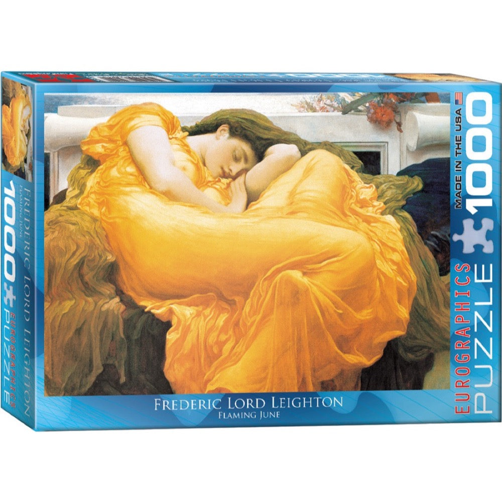 Eurographics - Frederic Lord Leighton - Flaming June 1000 Piece Jigsaw - Good Games