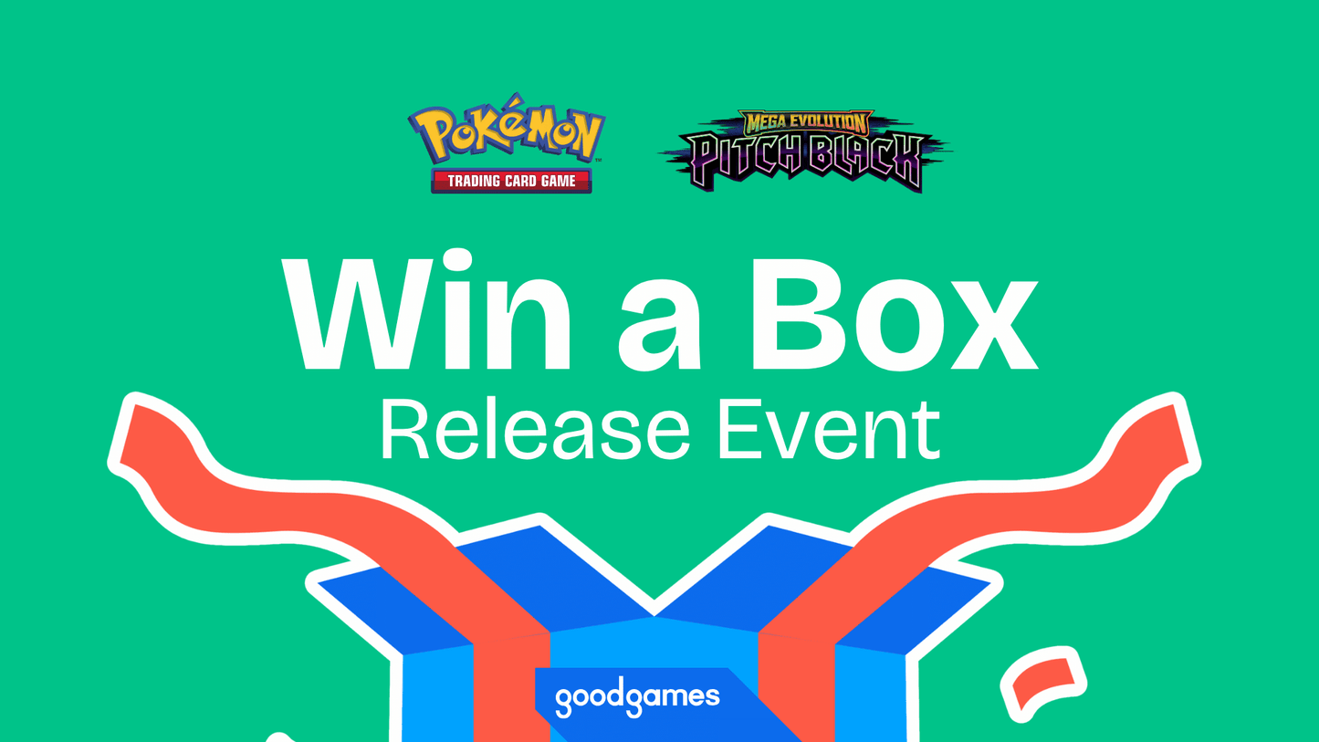 Pokemon Pitch Black Win-A-Box Release Event (Good Games Central)