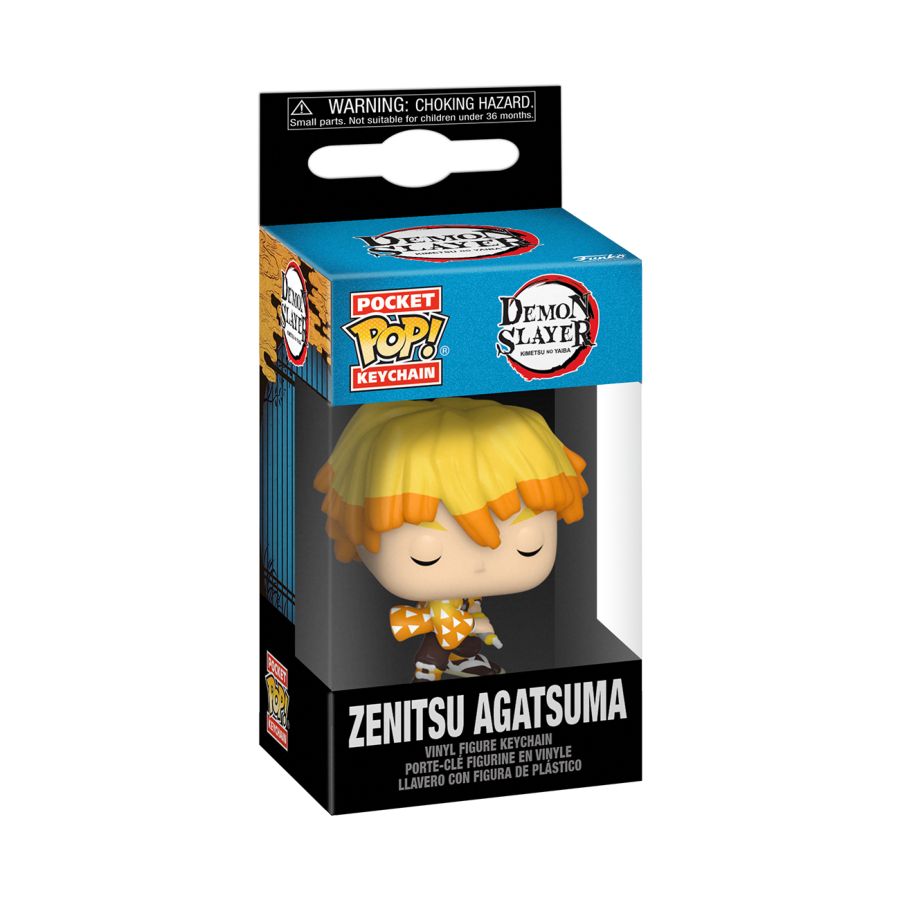 Demon Slayer - Zenitsu Pop! Keychain - Good Games