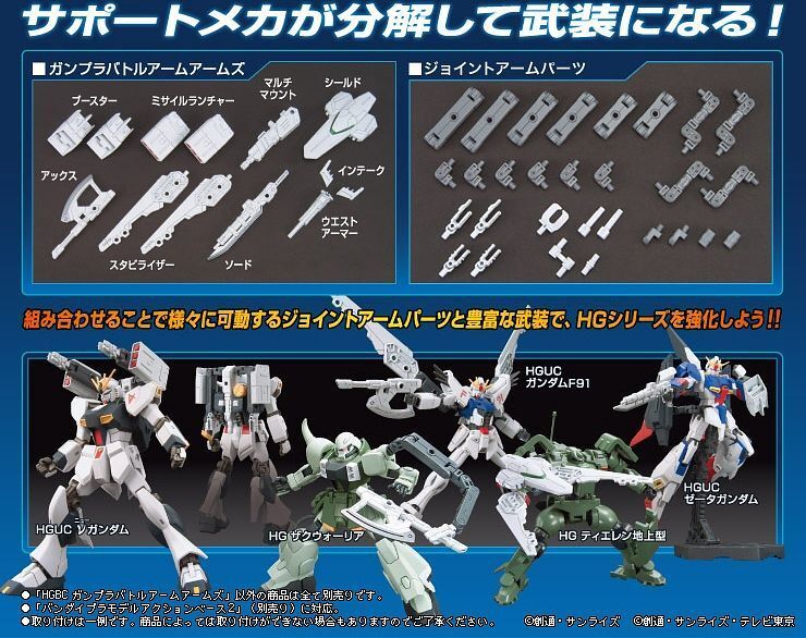 HGBC 1/144 Gunpla Battle Arm Arms - Good Games