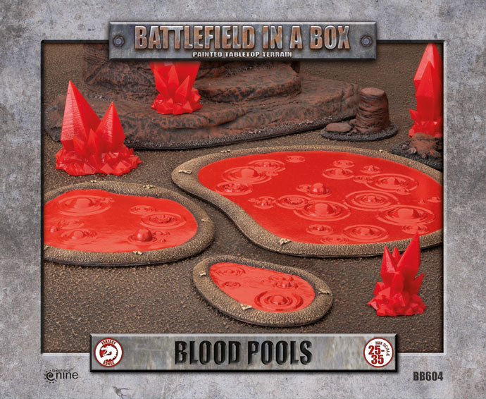 Battlefield in a Box: Blood Pools (x3) - 30mm - Good Games