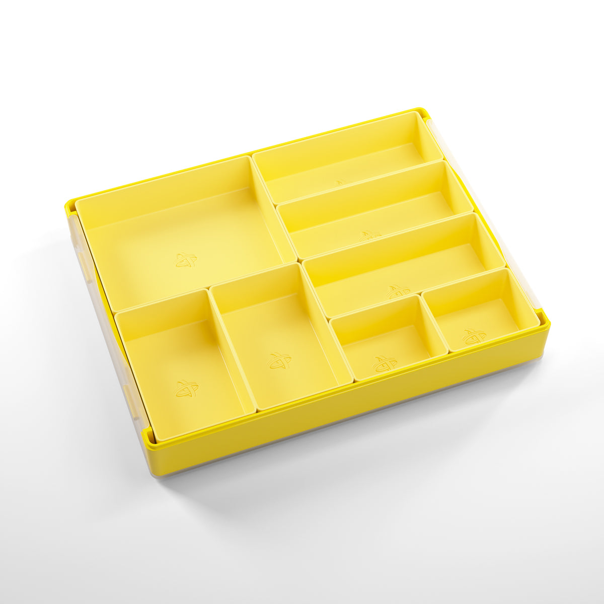 Yellow Token Silo Add-On back view with Gamegenic logo