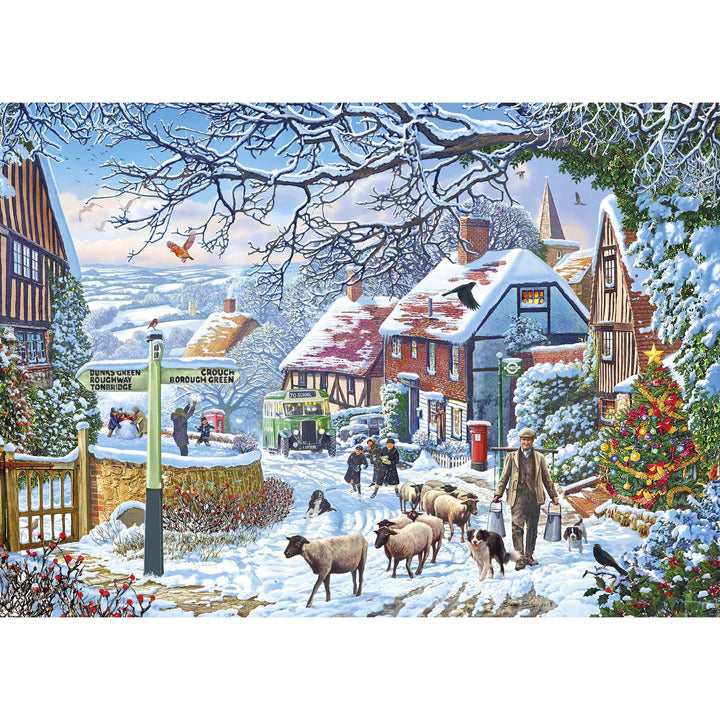 Gibsons - A Winter Stroll 1000 Piece Jigsaw - Good Games