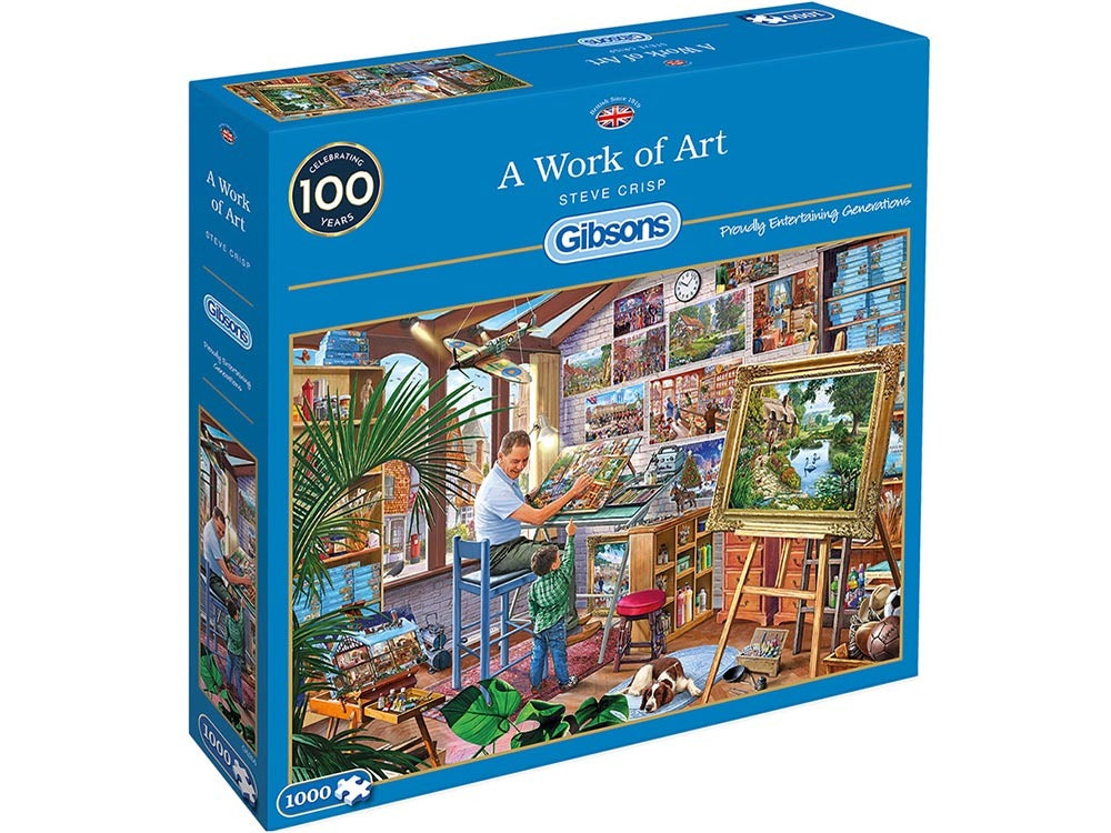 Gibsons - A Work Of Art 1000 Piece Jigsaw - Good Games