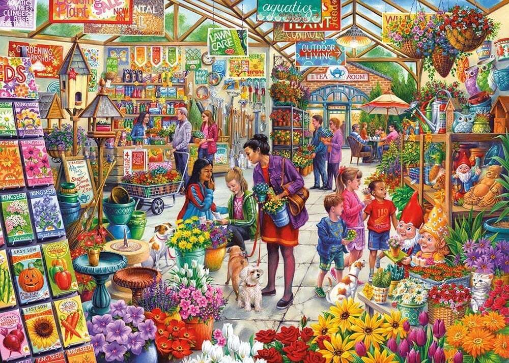 Gibsons - Gardeners Delight 1000 Piece Jigsaw - Good Games