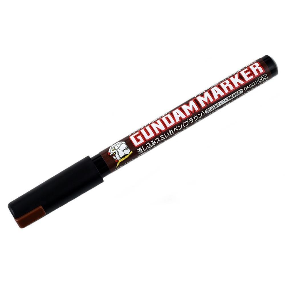 Gundam Marker Ultra Fine Brown Pour - Good Games