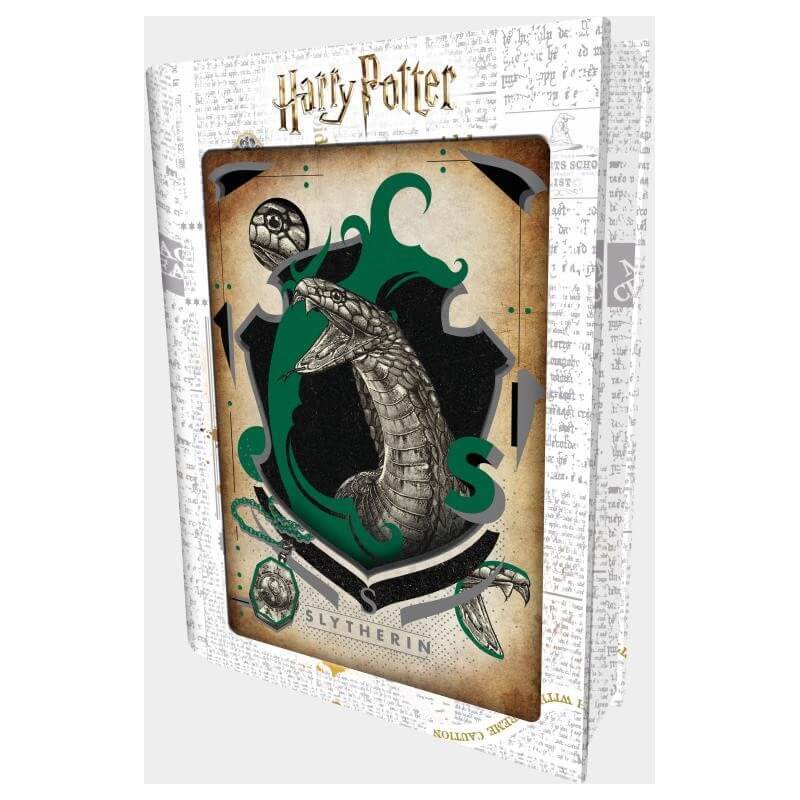 3D Slytherin Puzzle in Tin 300 Piece Jigsaw - Good Games