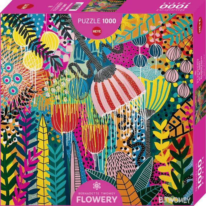 Heye - Flower Beautiful Future 1000 Piece Jigsaw - Good Games