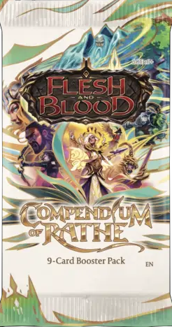 Flesh and Blood TCG - Compendium of Rathe Booster Pack – Good Games