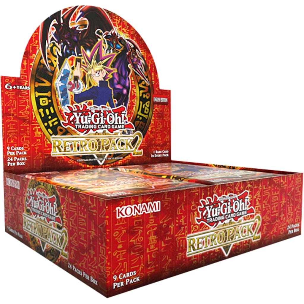 YuGiOh Retro Pack 2 Booster Box - 2025 Rerelease Good Games YuGiOh Retro Pack 2 Booster Box - 2025 Rerelease Good Games
