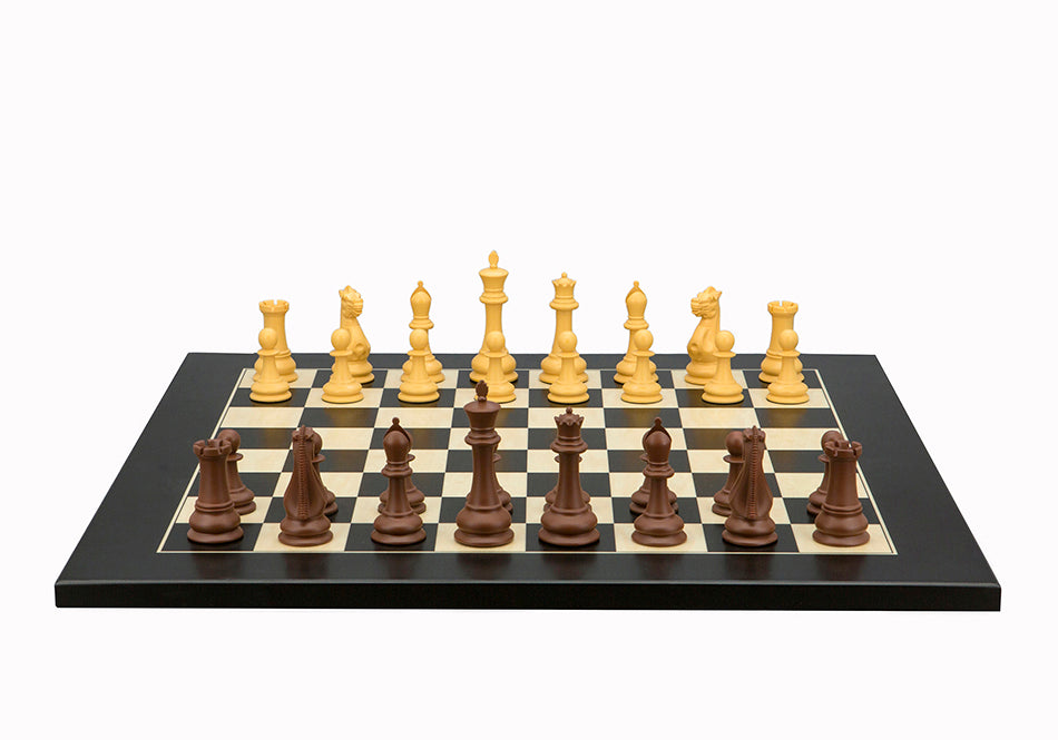 Dal Rossi Italy Queens Gambit Style Chess Pieces 90mm - Good Games