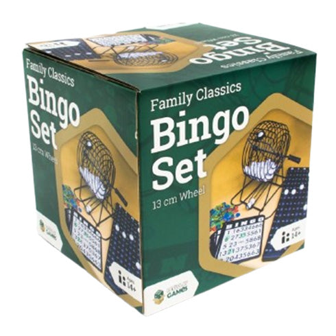 LPG Classics Bingo Set 13cm - English Edition: 90 Balls - Good Games