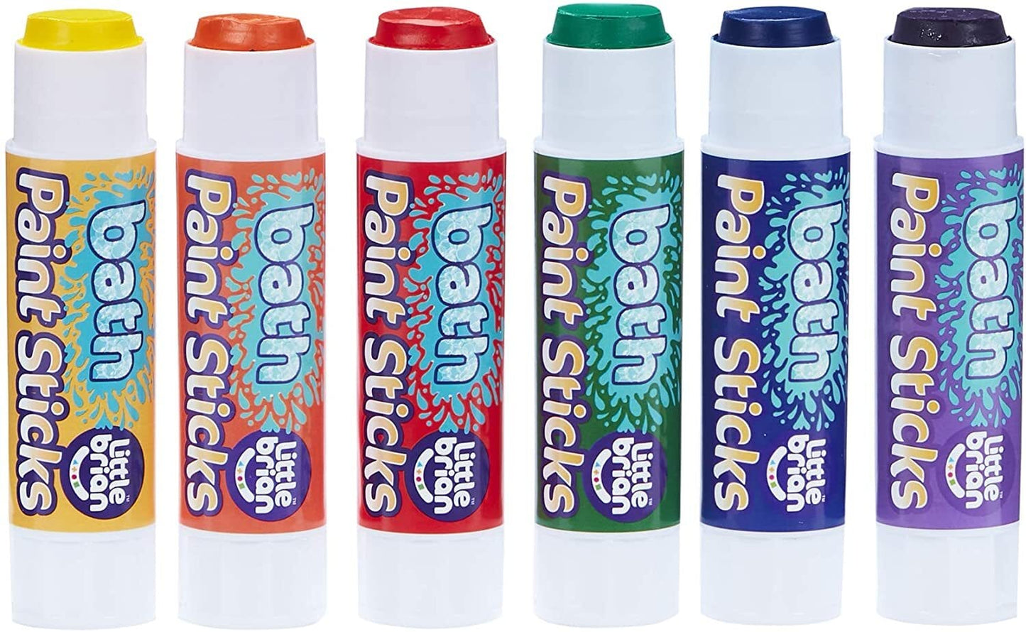 Little Brian - Bath Paint Sticks 6pk