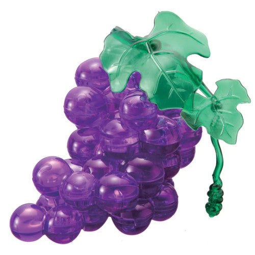 3D Purple Grapes Crystal Puzzle - Good Games