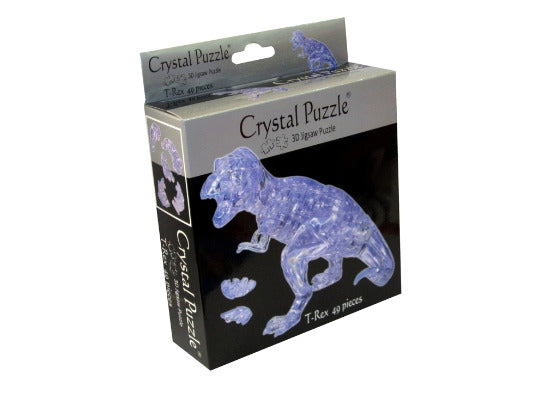 Clear 3D T-Rex Crystal Puzzle - Good Games