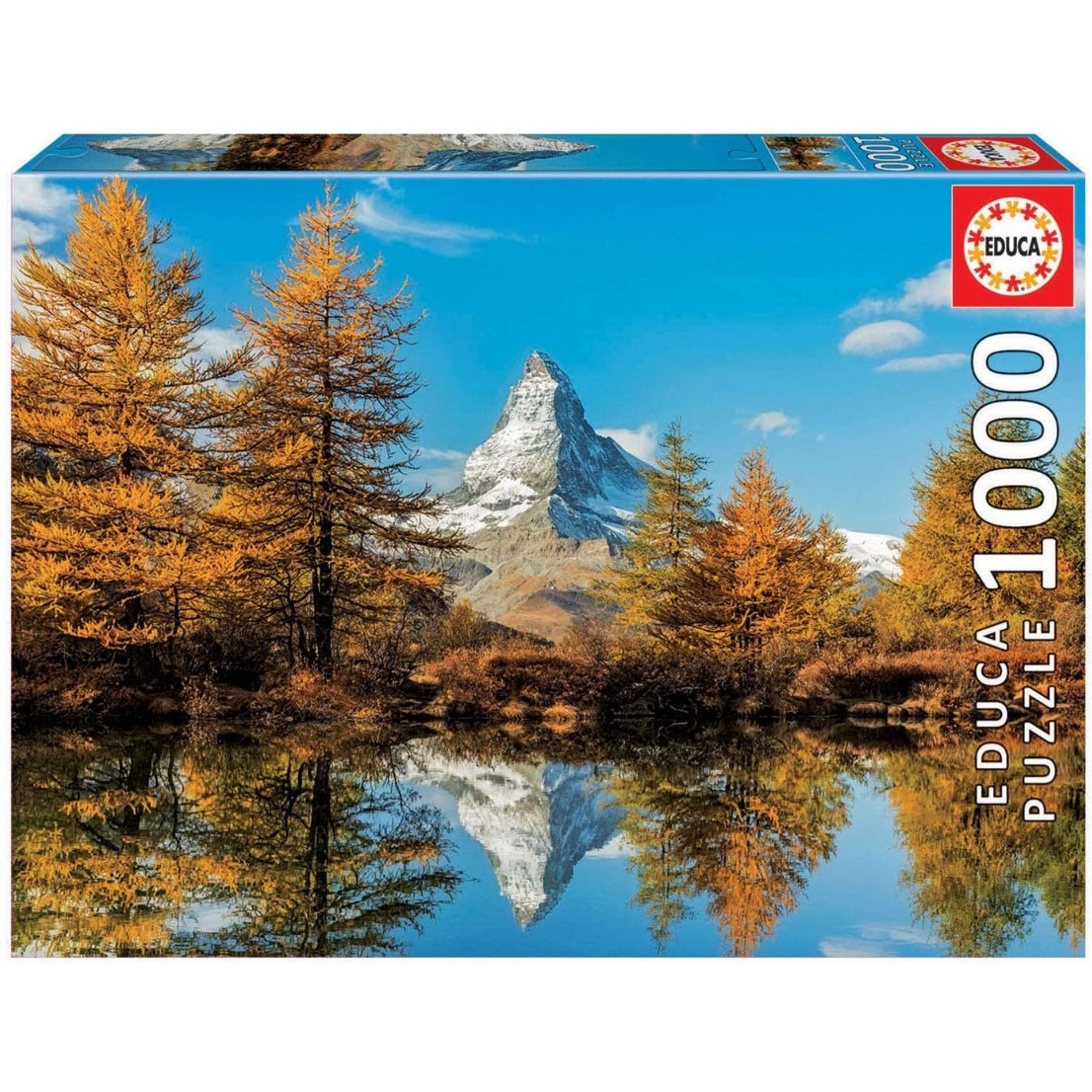 Educa - Matterhorn Mountain in Autumn 1000 Piece Jigsaw - Good Games