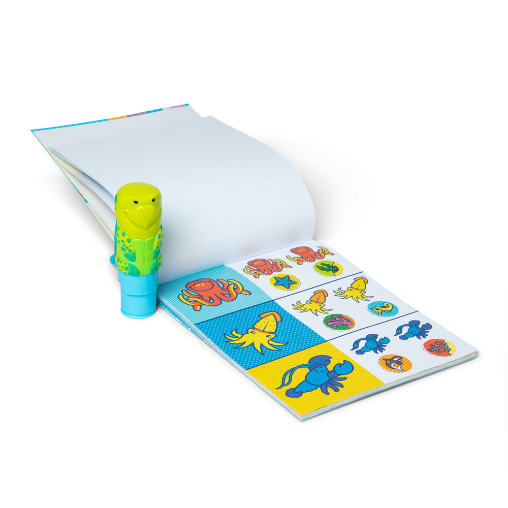 Melissa and Doug - Sticker WOW! Activity Pad Set - Turtle - Good Games