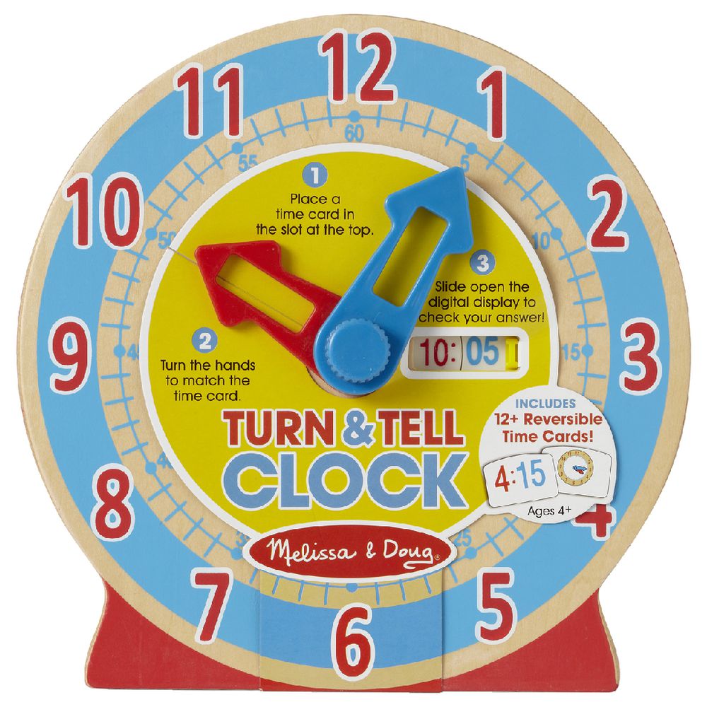 M&D - Turn & Tell Clock