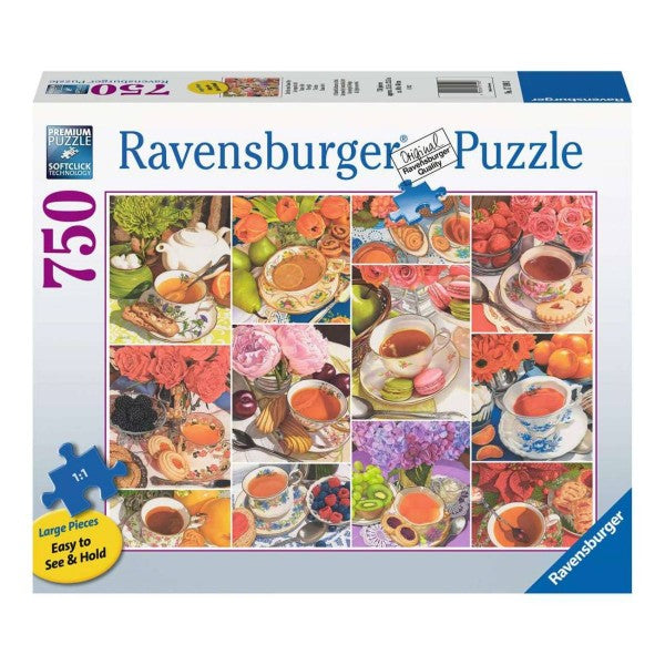 Ravensburger - Teatime Large Format 750 Piece Jigsaw - Good Games