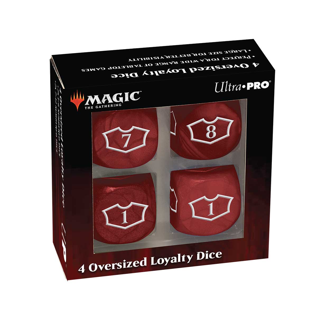 Ultra Pro: Deluxe 22MM Mountain Loyalty Dice Set with 7-12 - Good Games