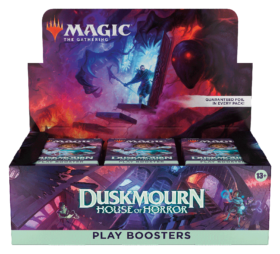 MTG Duskmourn プレイブースター(英語版) 2BOX おまけつき Magic: The Gathering - Duskmourn: House of Horror Play Booster Box